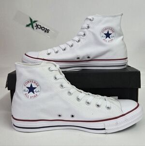 CONVERSE ALL STAR HIGH CHUCK TAYLOR OPTICAL WHITE MEN M7650 Size 10 Wmn 12 US